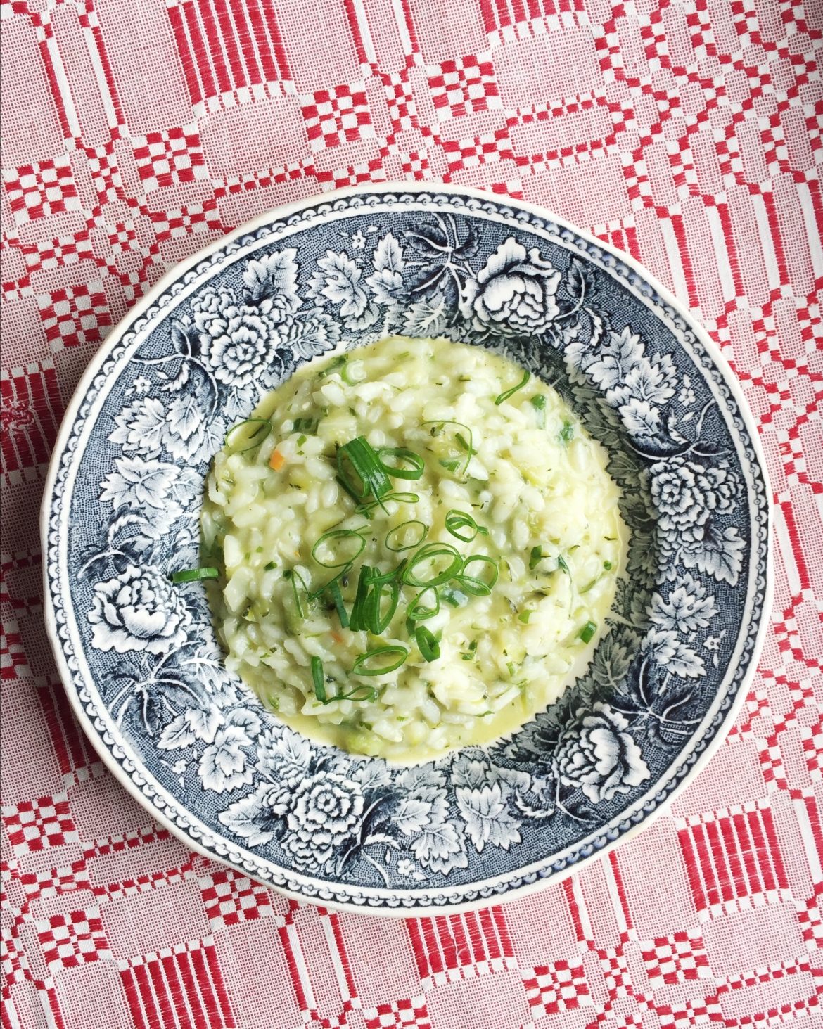 Kesäkurpitsarisotto
